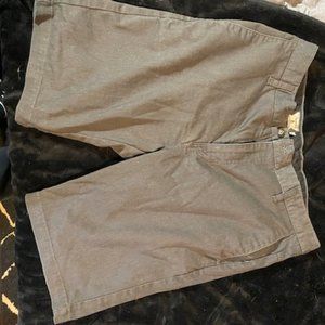 Men's Grey Volcom Shorts Size 33